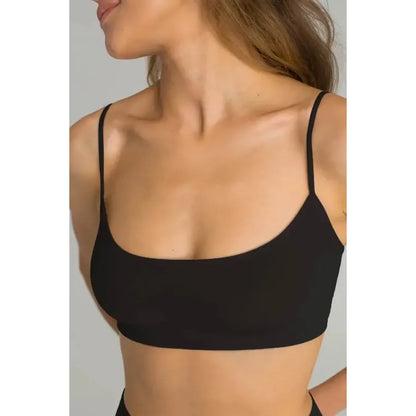 Seamless Bralette (Black)