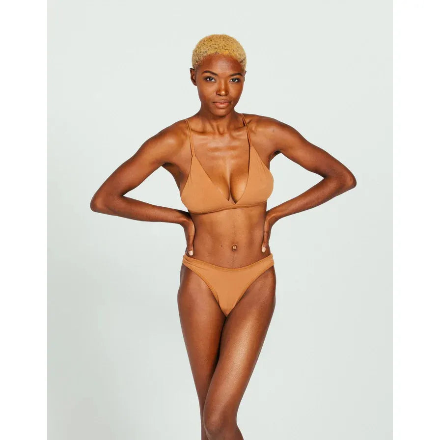 Triangle Bralette (Camel)