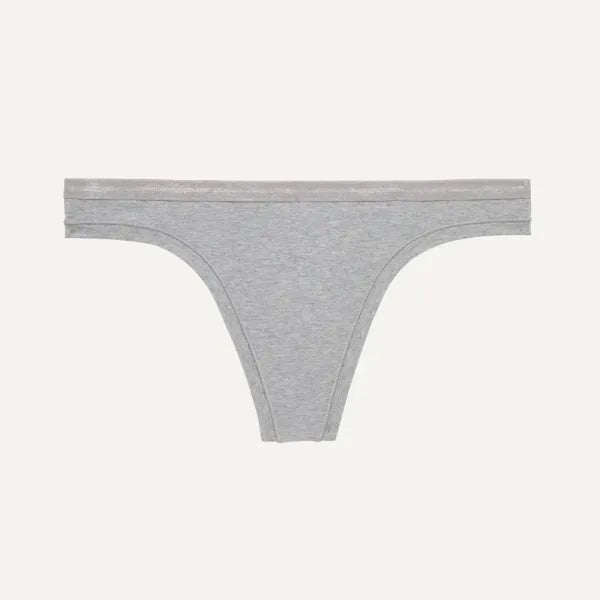 Organic Cotton Low-Rise Thong (Lunar)